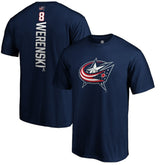 Zach Werenski Columbus Blue Jackets Playmaker T-Shirt - Navy T-shirts