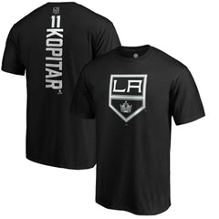 Anze Kopitar Los Angeles Kings Playmaker T-Shirt - Black T-shirts