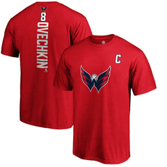 Alexander Ovechkin Washington Capitals Playmaker T-Shirt - Red T-shirts
