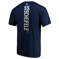 Mark Scheifele Winnipeg Jets Playmaker T-Shirt - Navy T-shirts