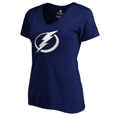 Nikita Kucherov Tampa Bay Lightning Women's Playmaker V-Neck T-Shirt - Royal T-shirts
