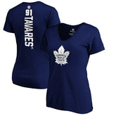 John Tavares Toronto Maple Leafs Women's Playmaker V-Neck T-Shirt - Royal T-shirts