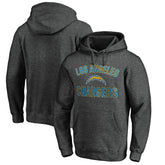 Los Angeles Chargers Victory Arch Pullover Hoodie - Heather Gray sale