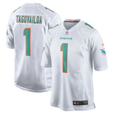 Tua Tagovailoa Miami Dolphins Game Jersey - White cheap