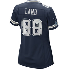 CeeDee Lamb Dallas Cowboys Women's Game Jersey - Navy online