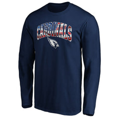 Arizona Cardinals Banner Wave Long Sleeve T-Shirt - Navy discount