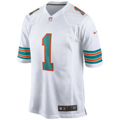 Tua Tagovailoa Miami Dolphins 2nd Alternate Game Jersey - White for sale