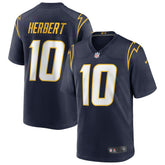 Justin Herbert Los Angeles Chargers Alternate Game Jersey - Navy discount