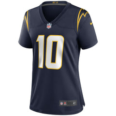 Justin Herbert Los Angeles Chargers Women's Alternate Game Jersey - Navy cheap