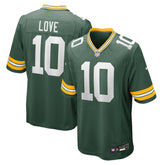 Jordan Love Green Bay Packers Player Game Jersey - Green cheap