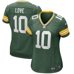 Jordan Love Green Bay Packers Women's Game Jersey - Green discount