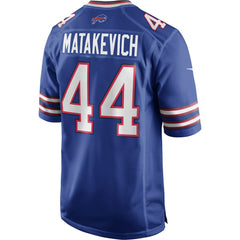 Tyler Matakevich Buffalo Bills Game Player Jersey - Royal outlet