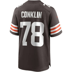 Jack Conklin Cleveland Browns Game Player Jersey - Brown online