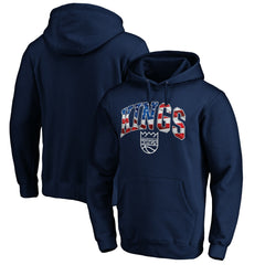 Sacramento Kings Banner Wave Pullover Hoodie - Navy for sale