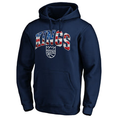 Sacramento Kings Banner Wave Pullover Hoodie - Navy for sale