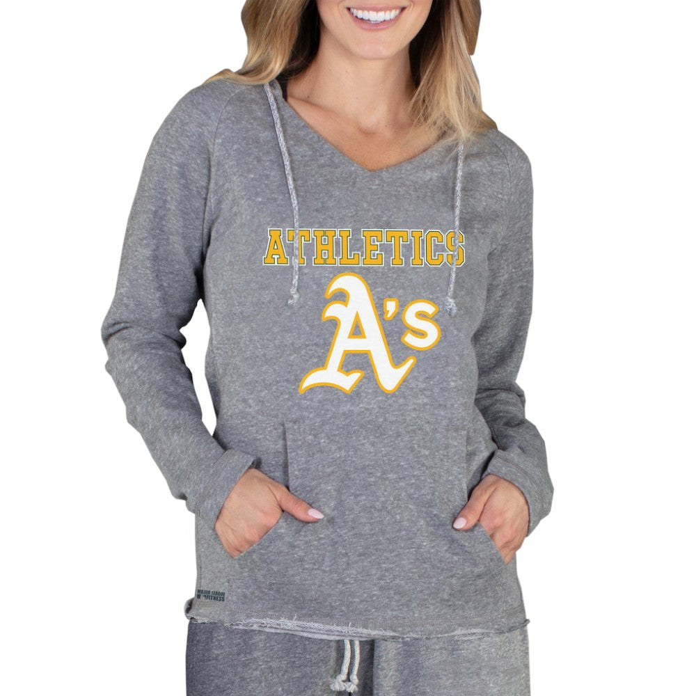 Athletics Concepts Sport Women's Mainstream Terry Long Sleeve Hoodie Top Gray