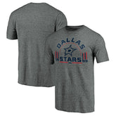 Dallas Stars Team Freedom Tri-Blend T-Shirt - Heathered Gray T-shirts
