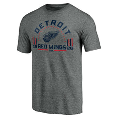 Detroit Red Wings Team Freedom Tri-Blend T-Shirt - Heathered Gray T-shirts