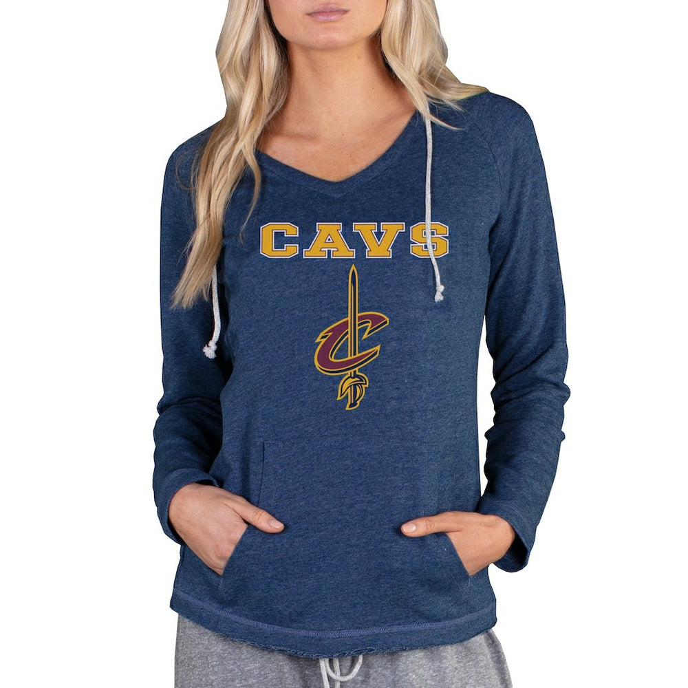 Cleveland Cavaliers Concepts Sport Women's Mainstream Terry Hooded Top sale - Navy online
