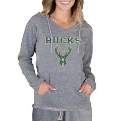 Milwaukee Bucks Concepts Sport Women's Mainstream Terry Hooded Top - Gray outlet