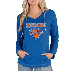 New York Knicks Concepts Sport Women's Mainstream Terry Hooded Top - Royal shop