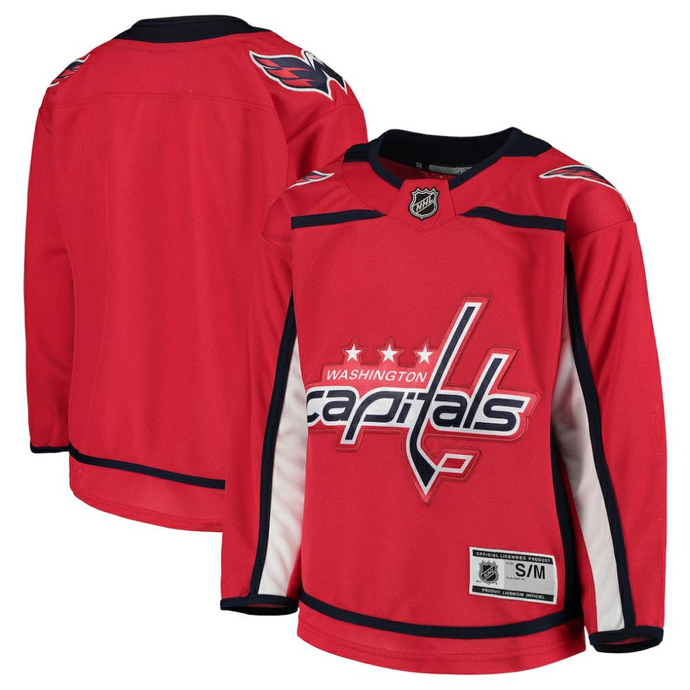 Washington Capitals Youth Home Premier Team Jersey - Red Jerseys