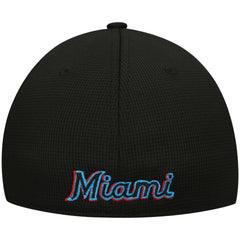 Miami Marlins Clubhouse Alternate 39THIRTY Flex Hat Black