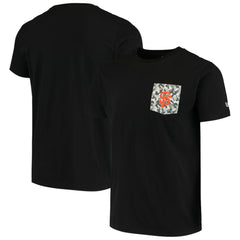 San Francisco Giants 5th & Ocean by Brushed Camo Pocket T-Shirt Black