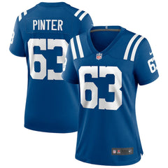 Danny Pinter Indianapolis Colts Women's Game Jersey - Royal sale