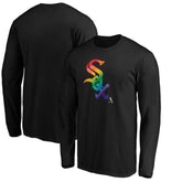 Chicago White Sox Team Pride Logo Long Sleeve T-Shirt Black