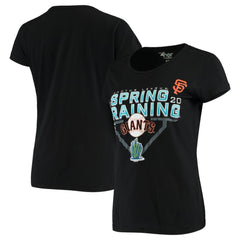 San Francisco Giants G-III Sports by Carl Banks Women's 2020 Spring Training Endzone T-Shirt Black