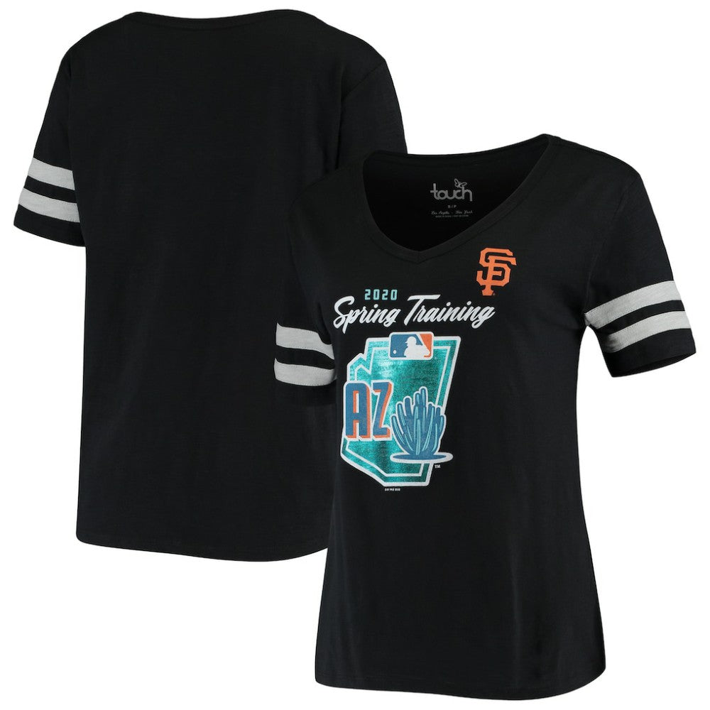 San Francisco Giants Touch by Alyssa Milano Women's Triple Play T-Shirt Black