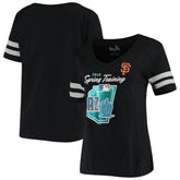 San Francisco Giants Touch by Alyssa Milano Women's Triple Play T-Shirt Black
