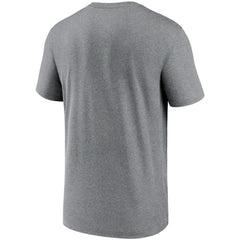 Washington Nationals Local Logo Legend T-Shirt Heathered Gray