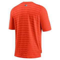 Baltimore Orioles Authentic Collection Pregame Performance V-Neck T-Shirt Orange