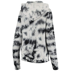 New Orleans Saints New Era Women's Tie Dye Fleece Full-Zip Hoodie - Black on sale