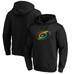 Carolina Hurricanes Team Pride Logo Pullover Hoodie - Black Hoodies