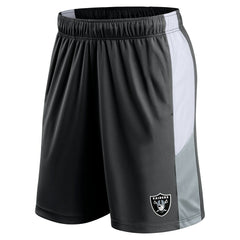 Las Vegas Raiders Prep Colorblock Shorts - Black on sale