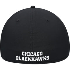 Chicago Blackhawks Fanatics Core Primary Logo Flex Hat - Black Hats