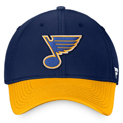 St. Louis Blues Fanatics Core Primary Logo Flex Hat - Navy Hats