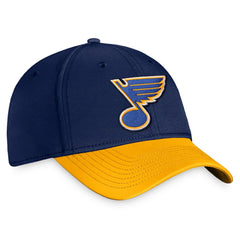 St. Louis Blues Fanatics Core Primary Logo Flex Hat - Navy Hats