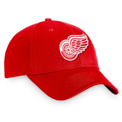 Detroit Red Wings Fanatics Core Adjustable Hat - Red Hats