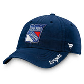 New York Rangers Fanatics Women's Primary Logo Adjustable Hat - Navy Hats