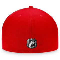Ottawa Senators Fanatics Core Primary Logo Fitted Hat - Red Hats