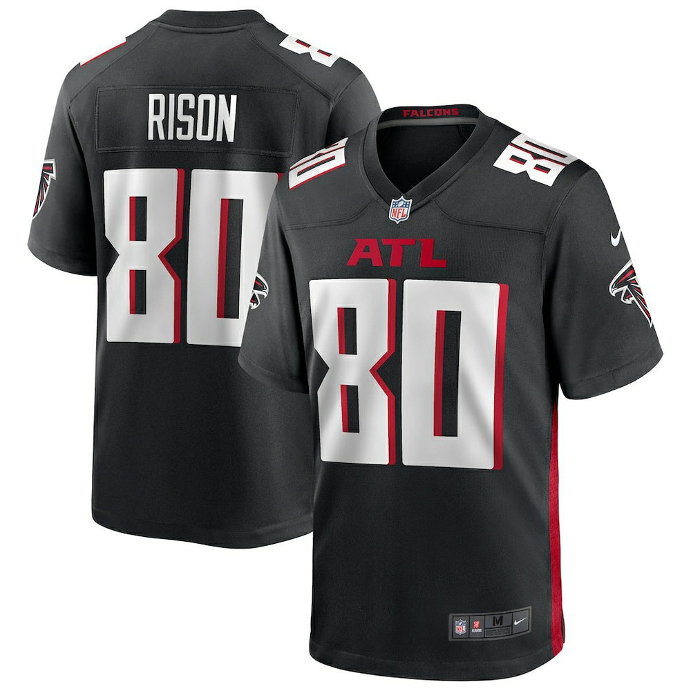 Andre Rison Atlanta Falcons Game Retired Player Jersey - Black outlet