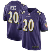 Ed Reed Baltimore Ravens Game Retired Player Jersey - Purple outlet