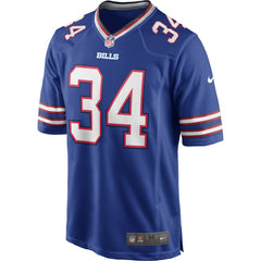 Thurman Thomas Buffalo Bills Game Retired Player Jersey - Royal on sale