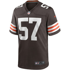 Clay Matthews Cleveland Browns Game Retired Player Jersey - Brown online