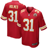 Priest Holmes Kansas City Chiefs Game Retired Player Jersey - Red online