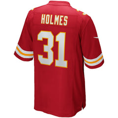 Priest Holmes Kansas City Chiefs Game Retired Player Jersey - Red online